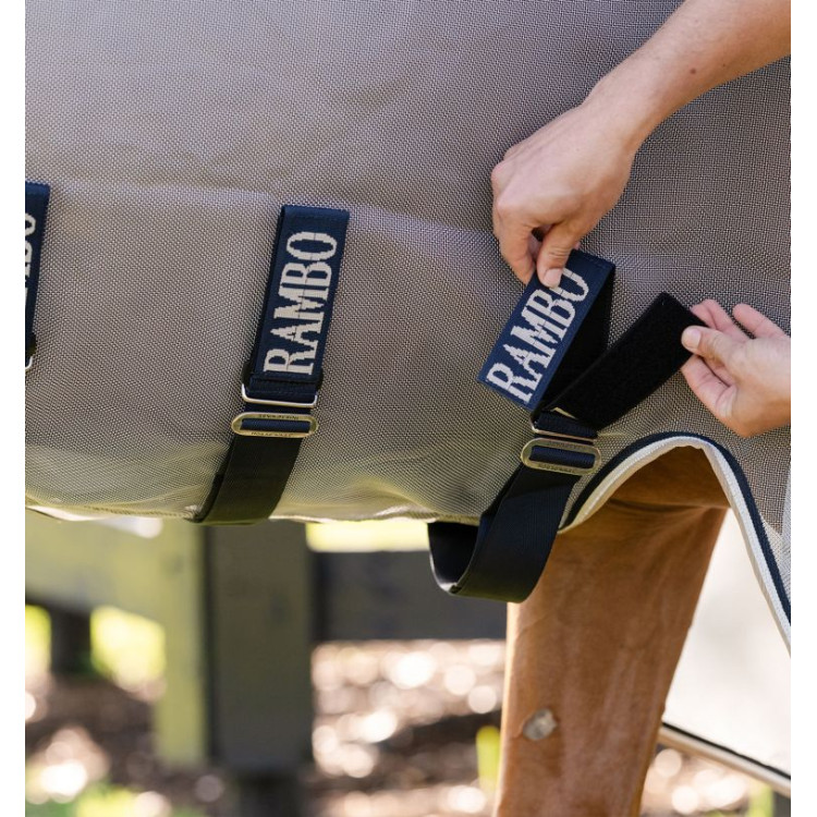 Couverture anti-mouches Horseware Rambo Protector disque Couverture anti-mouches Horseware Rambo Protector disque