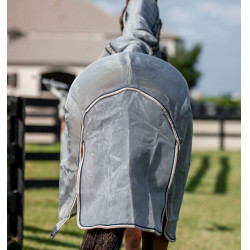 Couverture anti-mouches Horseware Rambo Protector disque Argent / marine Couverture anti-mouches Horseware Rambo Protector disque Argent / marine