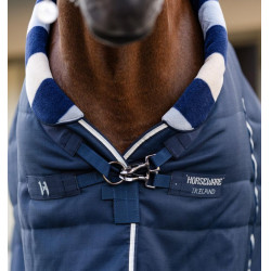 Couverture d'écurie Horseware Newmarket Cosy 400g Marine witney Bleu marine Couverture d'écurie Horseware Newmarket Cosy 400g Marine witney Bleu marine