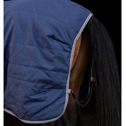 Couverture d'écurie Horseware Rhino 350g VL Noir / gris titane / bleu classique Couverture d'écurie Horseware Rhino 350g VL Noir / gris titane / bleu classique