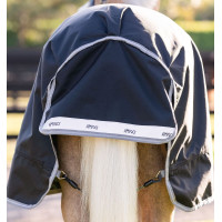 Couverture Horseware Amigo 1200D Plus Poney Turnout 0g Marine / gris titane / argent Bleu marine