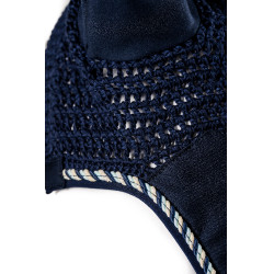 Bonnet anti-mouches Horseware Newmarket Marine witney Bleu marine