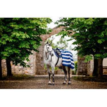 Carré polaire Horseware Newmarket Marine witney Bleu marine