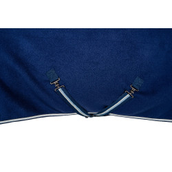 Couverture polaire Horseware Newmarket Cosy Fleece Cooler Marine witney Bleu marine