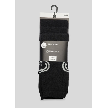 Chaussettes Montar courte 3 paires Chaussettes Montar courte 3 paires