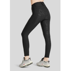 Legging Montar Michelle logo full grip femme Noir / rose gold
