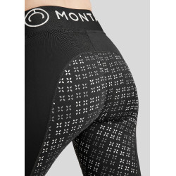 Legging Montar Selena logo full grip femme Noir