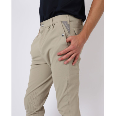 Pantalon Montar Gary homme grip genoux Beige