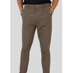 Pantalon Montar Gary homme renfort genoux Mud Marron Pantalon Montar Gary homme renfort genoux Mud Marron