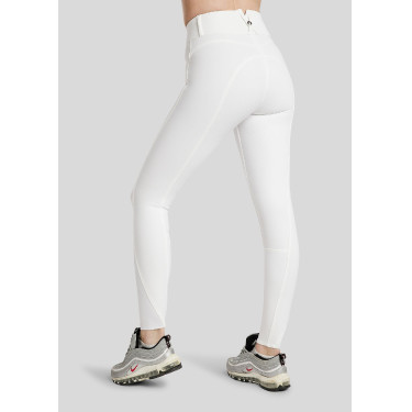 Pantalon Montar Molly Yati femme taille haute full grip Blanc