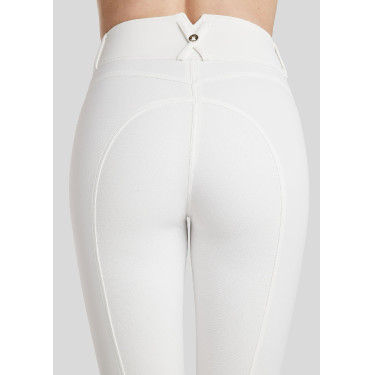 Pantalon Montar Molly Yati femme taille haute full grip Blanc