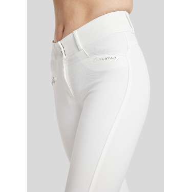 Pantalon Montar Molly Yati femme taille haute full grip Blanc