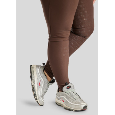 Pantalon Montar taille haute Briella crystal Rose gold Curve full grip femme Marron