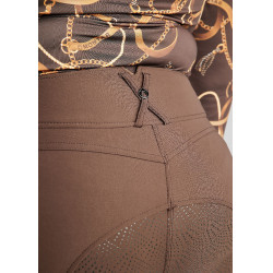 Pantalon Montar taille haute ESS Megan Vol 2 Curve femme Marron