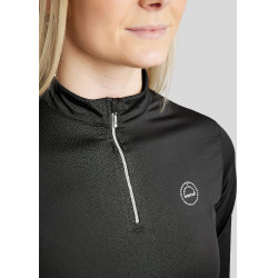 Polo Montar Everly enfant manches longues Noir Polo Montar Everly enfant manches longues Noir