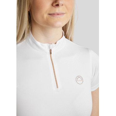 Polo Montar Everly Mon Tech femme manches courtes rose gold Polo Montar Everly Mon Tech femme manches courtes rose gold