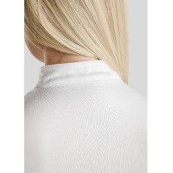 Polo Montar Everly Mon Tech femme manches courtes rose gold Blanc Polo Montar Everly Mon Tech femme manches courtes rose gold Blanc