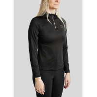 Polo Montar Everly Mon Tech femme manches longues rose gold Blanc Polo Montar Everly Mon Tech femme manches longues rose gold Blanc