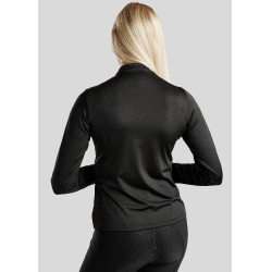 Polo Montar Everly Mon Tech femme manches longues rose gold Noir