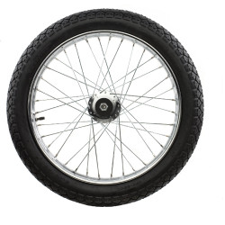 Roue Finn-Tack Rockcart19"x3.00 acier inoxydable (La pièce)