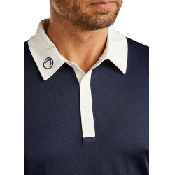 Polo de concours Montar MoWill structuré femme Marine Bleu marine