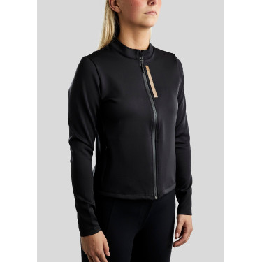 Veste full zip Montar MoStella logo contrasté femme Veste full zip Montar MoStella logo contrasté femme
