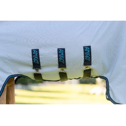 Couverture anti-dermite Horseware Amigo Ripstop Pony Bleu azure /Marine / bleu électrique Couverture anti-dermite Horseware Amigo Ripstop Pony Bleu azure /Marine / bleu électrique