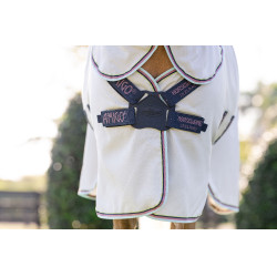 Couverture anti-dermite Horseware Amigo Ripstop Pony Argent / citron /Marine / rose / bleu