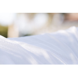 Couverture anti-mouches Horseware Amigo Integrated Argent / gris titanium / argent Couverture anti-mouches Horseware Amigo Integrated Argent / gris titanium / argent