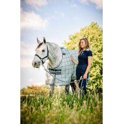 Couverture anti-mouches Horseware Newmarket Marine witney Bleu marine