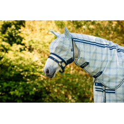 Couverture anti-mouches Horseware Newmarket Plus Marine witney Bleu marine