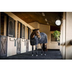 Couverture d'écurie Horseware Amigo Ripstop Insulator 50g Noir / noir / argent Couverture d'écurie Horseware Amigo Ripstop Insulator 50g Noir / noir / argent