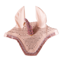 Bonnet Anti-mouches Wellington Kentucky Licorne pailletée Rose pâle