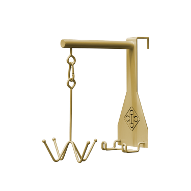 Crochet porte bridon Grooming Deluxe 4 branches Crochet porte bridon Grooming Deluxe 4 branches