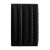 Etrille acier Grooming Deluxe Noir