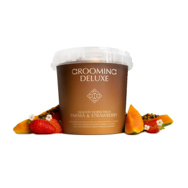 Friandises Naturelles Grooming Deluxe Papaye / fraise Friandises Naturelles Grooming Deluxe Papaye / fraise