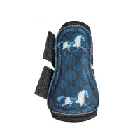 Guêtres Turnout Kentucky motif cheval noir