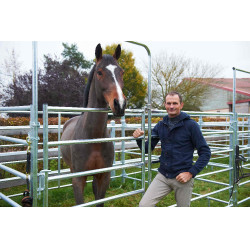 PANELS GALVANISES -  L 2,40 m - H 1,60 m