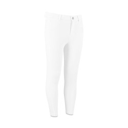 Pantalon Miami City Kentucky grip genoux fille Blanc Pantalon Miami City Kentucky grip genoux fille Blanc