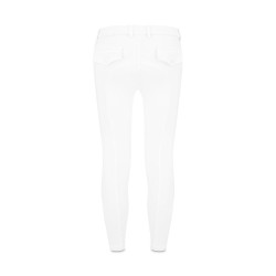 Pantalon Miami City Kentucky grip genoux fille Blanc Pantalon Miami City Kentucky grip genoux fille Blanc