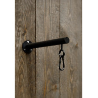Porte-bridon Grooming Deluxe 4 branches fixation murale Noir Porte-bridon Grooming Deluxe 4 branches fixation murale Noir
