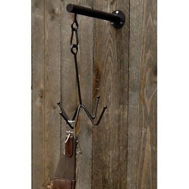 Porte-bridon Grooming Deluxe 4 branches fixation murale Porte-bridon Grooming Deluxe 4 branches fixation murale