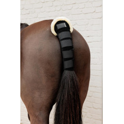 Protège-queue Kentucky mouton Noir Protège-queue Kentucky mouton Noir