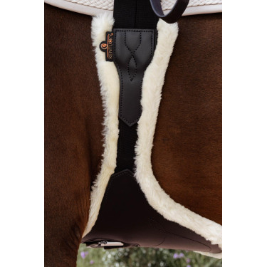 Sangle bavette Kentucky anatomique mouton Sangle bavette Kentucky anatomique mouton