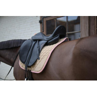 Tapis de selle Kentucky Softshell Onion Quilt Dressage Beige