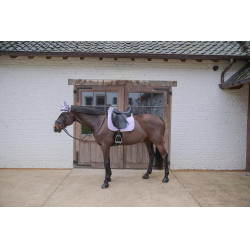 Tapis de selle Kentucky Softshell Onion Quilt Dressage Parme Rose Tapis de selle Kentucky Softshell Onion Quilt Dressage Parme Rose