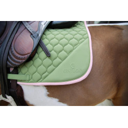 Tapis de selle Kentucky Softshell Onion Quilt Jumping Khaki Kaki