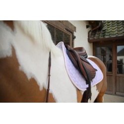 Tapis de selle Kentucky Softshell Onion Quilt Jumping Parme Rose Tapis de selle Kentucky Softshell Onion Quilt Jumping Parme Rose