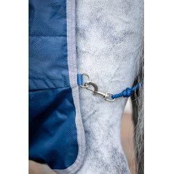 Couverture d'écurie Horseware Ionic Therapy 50g Bleu imperial / argent / marine