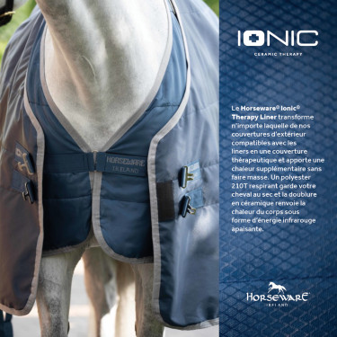 Couverture d'écurie Horseware Ionic Therapy 50g Couverture d'écurie Horseware Ionic Therapy 50g